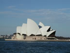 Sydney Opera House viewed from The Rocks (97kb)